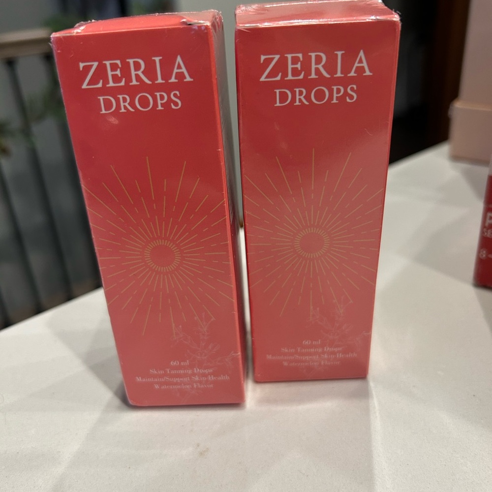 2 bottles Skin tanning drops